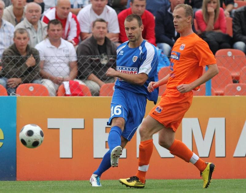 Football. I liga. Termalica Bruk-Bet Nieciecza - Piast Gliwice. 10.09.2011