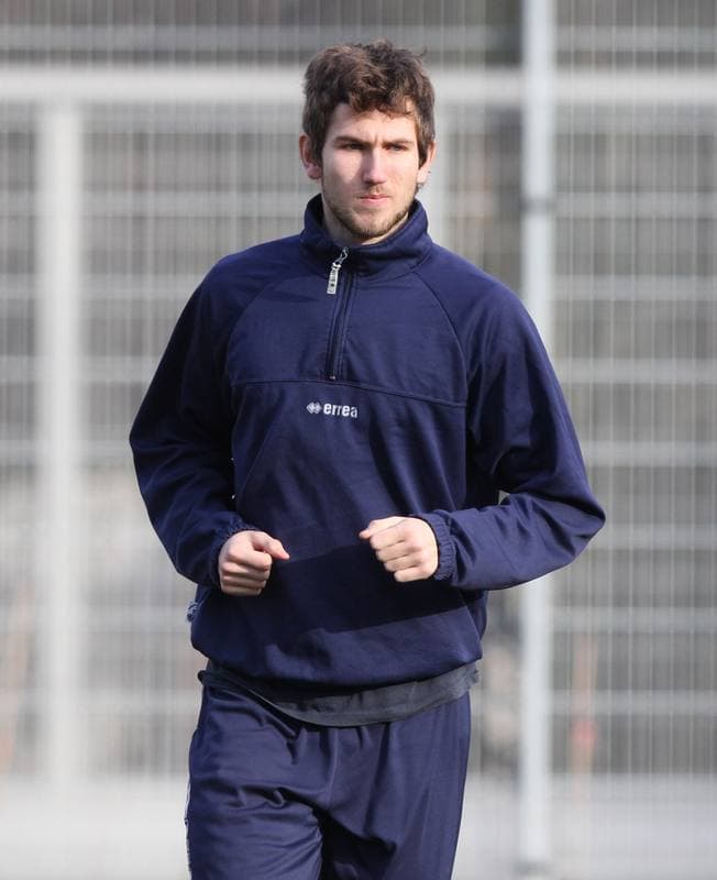 Football. Piast Gliwice. Training. 20.12.2010
