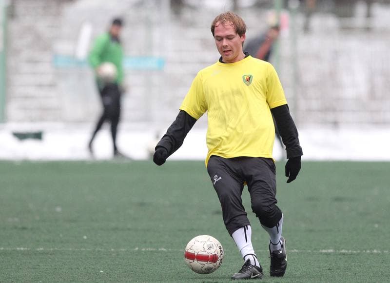 Football. Sparing. Ruch Radzionkow - Polonia Laziska Gorne. 14.01.2012