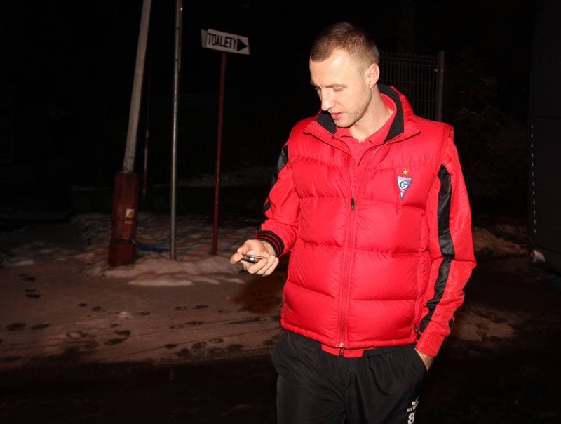 Football. Gornik Zabrze. Departure. 24.01.2012