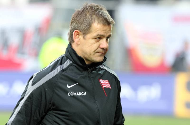 Football. T-Mobile Ekstraklasa. Cracovia Krakow - Lechia Gdansk. 18.02.2012
