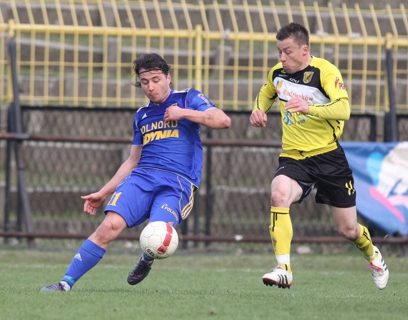 Football. I liga. Ruch Radzionkow - Arka Gdynia. 07.04.2012