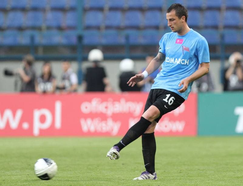 Football. T-Mobile Ekstraklasa. Wisla Krakow - Cracovia Krakow. 30.04.2012