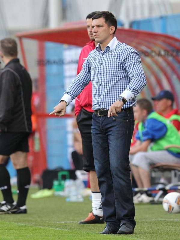Football. I liga. Piast Gliwice - Dolcan Zabki. 09.05.2012