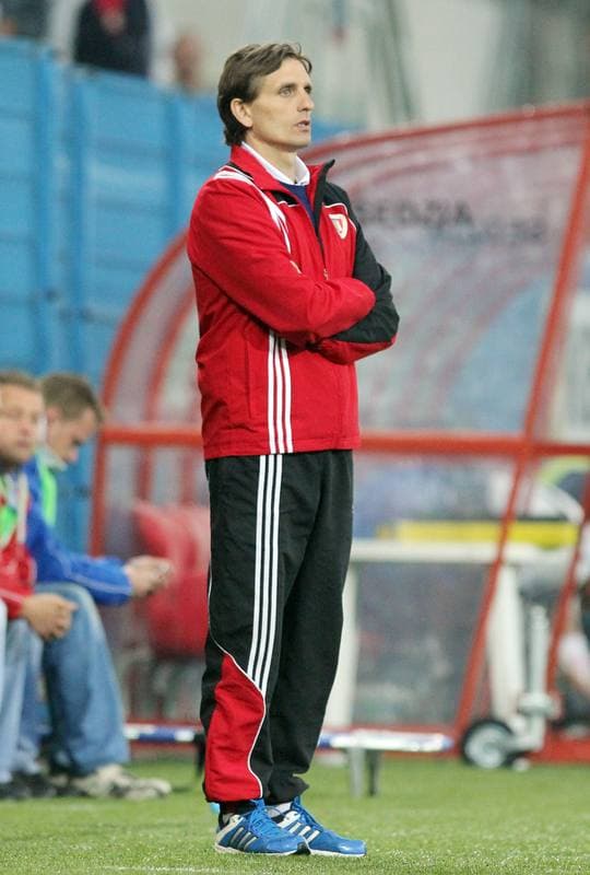 Football. I liga. Piast Gliwice - Kolejarz Stroze. 12.05.2012