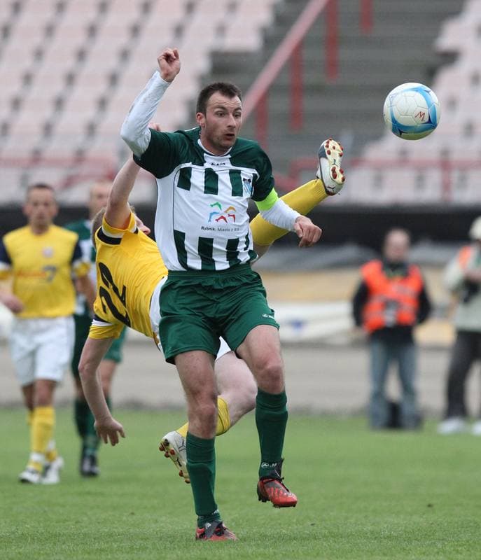 Football. II liga. Energetyk ROW Rybnik - Drutex Bytovia Bytow. 16.05.2012