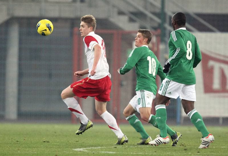 Football. Turniej Czterech Narodow. Poland U-20 - Germany U-20. 14.11.2012