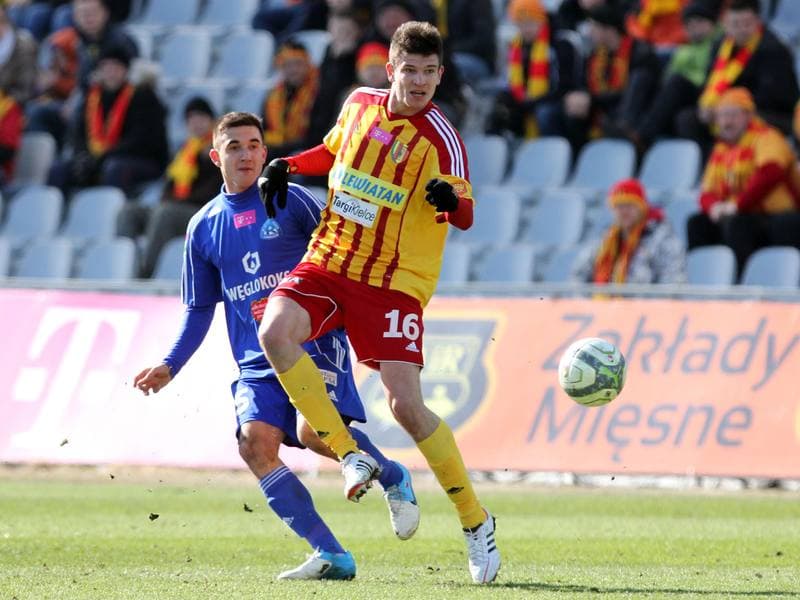 Football. T-mobile Ekstraklasa. Korona Kielce - Ruch Chorzow. 16.03.2013