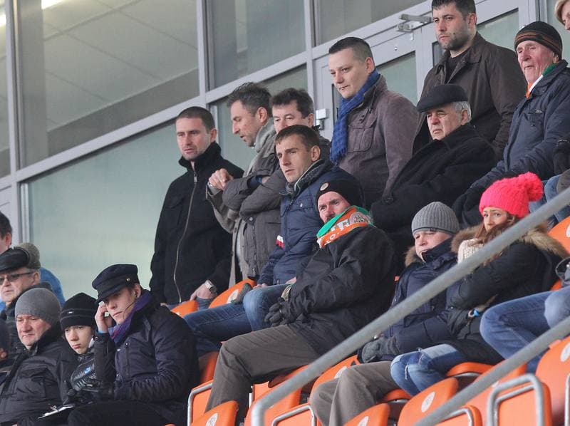 Football. T-mobile Ekstraklasa. Zaglebie Lubin - Ruch Chorzow. 01.04.2013