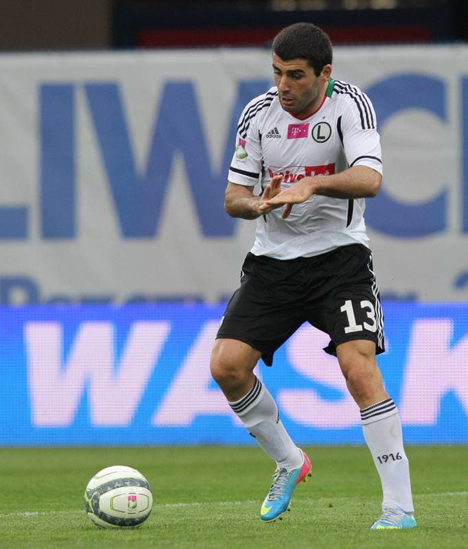 Football. T-Mobile Ekstraklasa. Piast Gliwice - Legia Warsaw. 27.04.2013