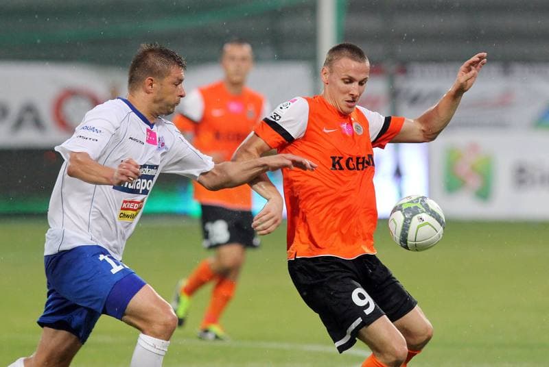 Football. T-mobile Ekstraklasa. Podbeskidzie Bielsko-Biala - Zaglebie Lubin. 09.08.2013