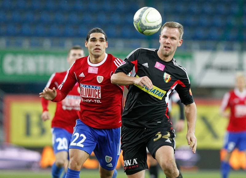 Football. T-Mobile Ekstraklasa. Piast Gliwice - Korona Kielce. 06.12.2013