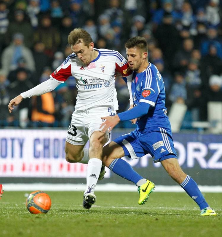 Football. T-Mobile Ekstraklasa. Ruch Chorzow - Gornik Zabrze. 07.12.2013