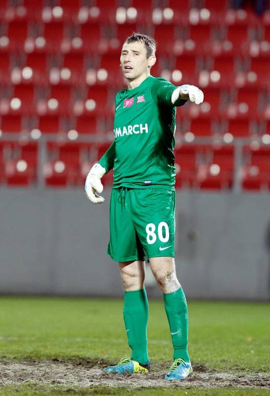 Football. T-Mobile Ekstraklasa. Cracovia Krakow - Zaglebie Lubin. 09.12.2013
