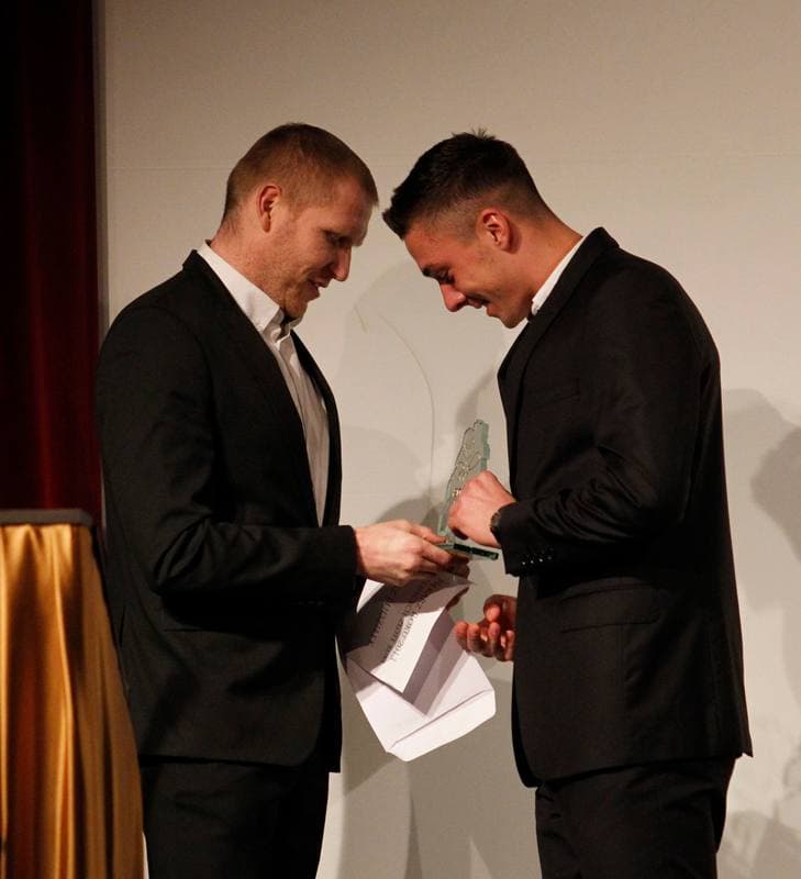 Football. GKS Katowice. Press Conference. 10.12.2013