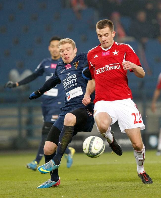 Football. T-Mobile Ekstraklasa. Wisla Krakow - Pogon Szczecin. 16.12.2013