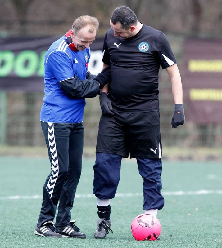 Football. Slaskie Oldboye. Slascy Trenerzy. 12.01.2014