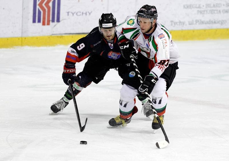 Ice Hockey. Polska Hokej Liga. GKS Tychy - Ciarko KH Sanok. 26.11.2013
