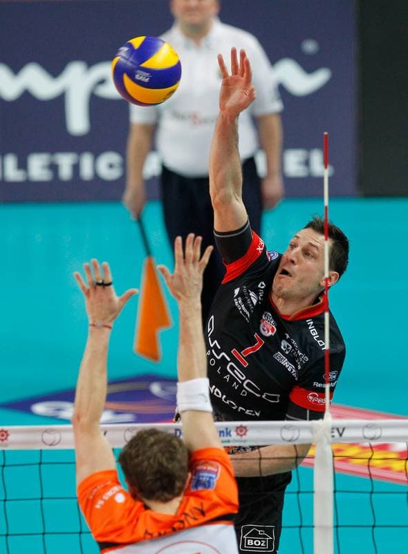 Volleyball. PlusLiga. Jastrzebski Wegiel - Lotos Trefl Gdansk. 13.12.2013