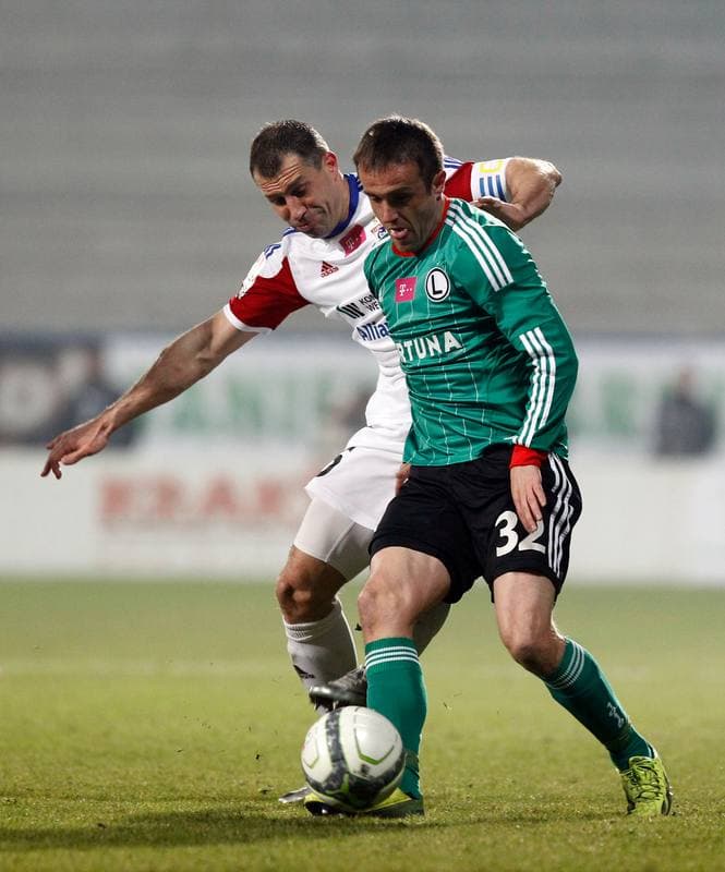 Football. T-Mobile Ekstraklasa. Gornik Zabrze - Legia Warsaw. 22.02.2014