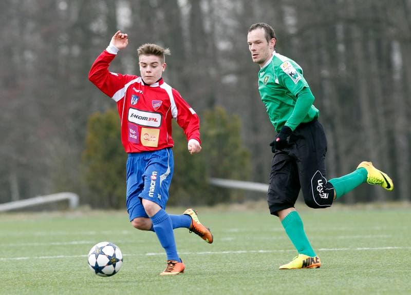 Football. Friendly Match. GKS Katowice - Rakow Czestochowa. 22.02.2014