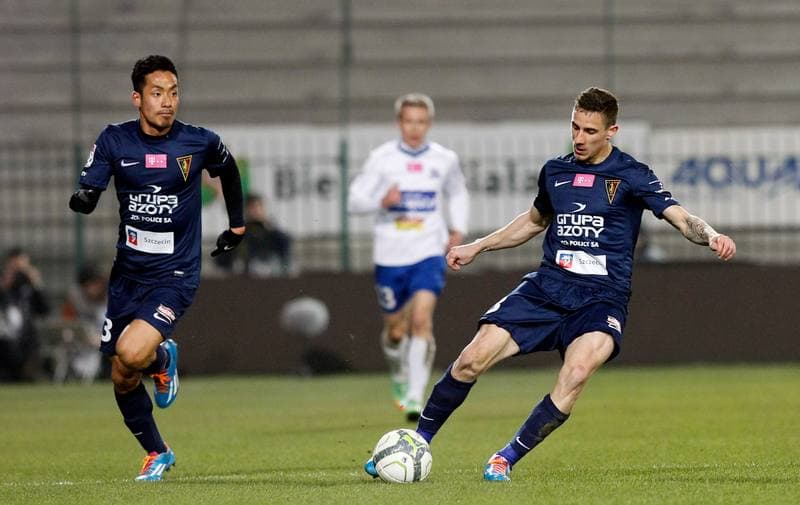 Football. T-Mobile Ekstraklasa. Podbeskidzie Bielsko Biala - Pogon Szczecin. 03.03.2014