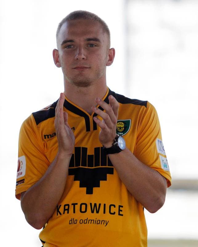 Football. GKS Katowice. Presentation. 26.07.2014