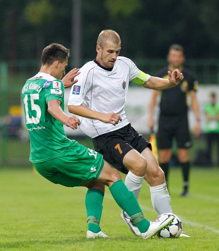 Football. Polish Cup. GKS Katowice - Chrobry Glogow. 13.08.2014