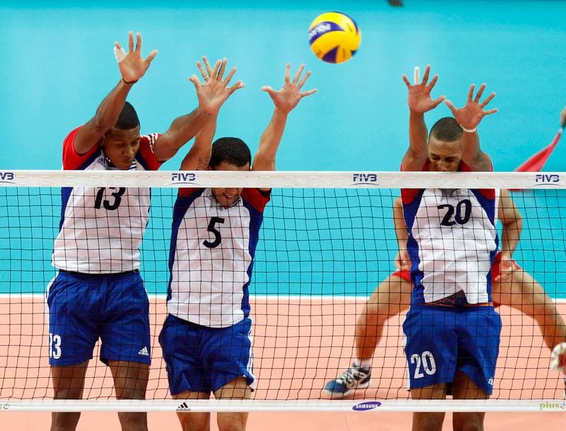 Volleyball. FIVB Men's World Championship. Korea - Cuba. 05.09.2014