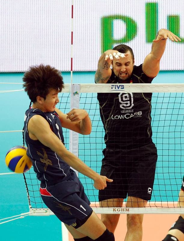 Volleyball. FIVB Men's World Championship. Germany - Korea. 07.09.2014
