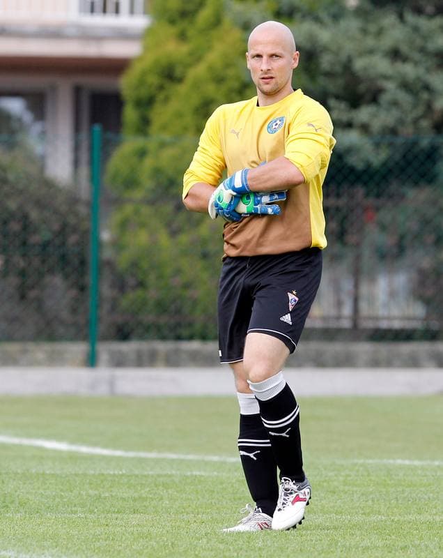 Football. Puchar Polski. Strazak Mikolow - Reprezentacja Slaska Oldboyow. 09.09.2014