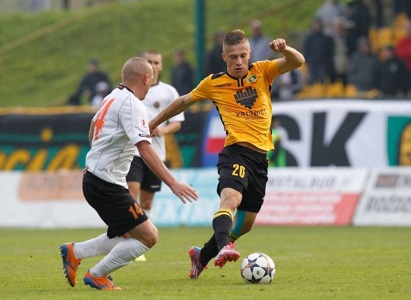 Football. Polish Cup. GKS Katowice - Chrobry Glogow. 13.08.2014