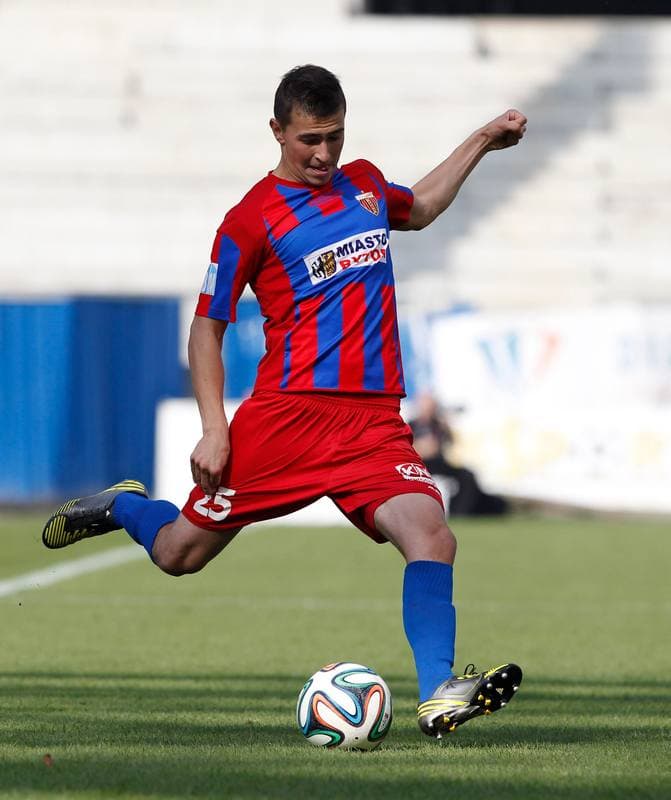 Football. III Liga. Gornik II Zabrze - Polonia Bytom. 05.10.2014