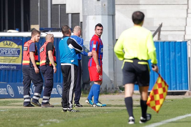 Football. III Liga. Gornik II Zabrze - Polonia Bytom. 05.10.2014