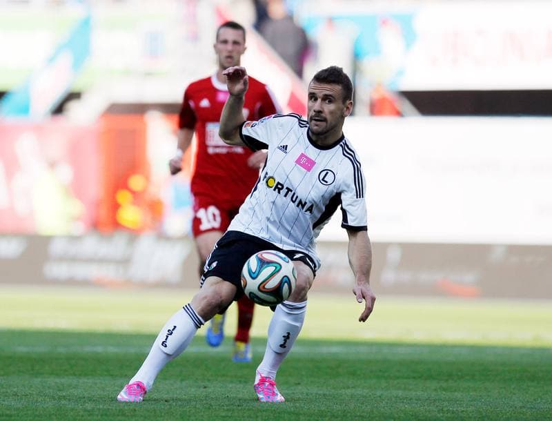 Football. T-Mobile Ekstraklasa. Piast Gliwice - Legia Warsaw. 05.10.2014