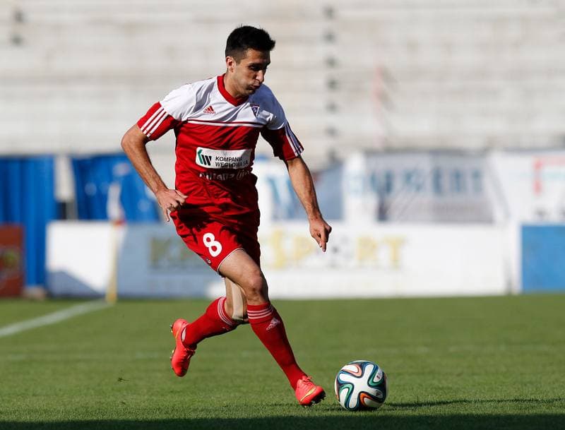 Football. Friendly Match. Gornik Zabrze - MFK Ruzomberok. 10.10.2014