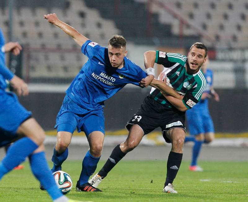 Football. II Liga. Energetyk ROW Rybnik - Puszcza Niepolomice. 10.10.2014