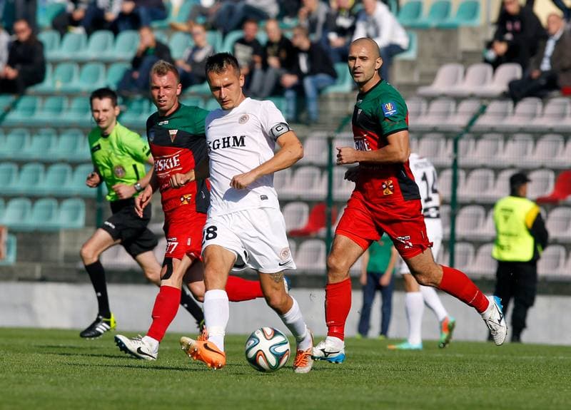 Football. Polish Cup. GKS Tychy - Zaglebie Lubin. 23.10.2013