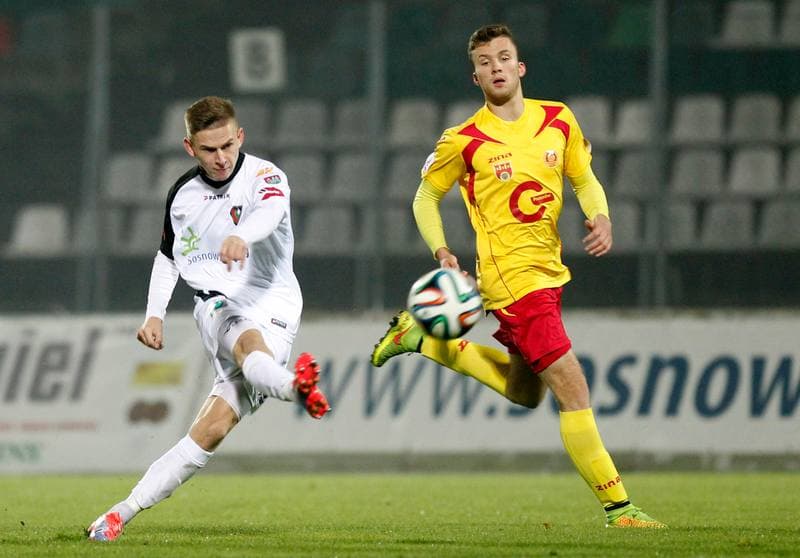 Football. II Liga. Zaglebie Sosnowiec - Znisz Pruszkow. 30.10.2014