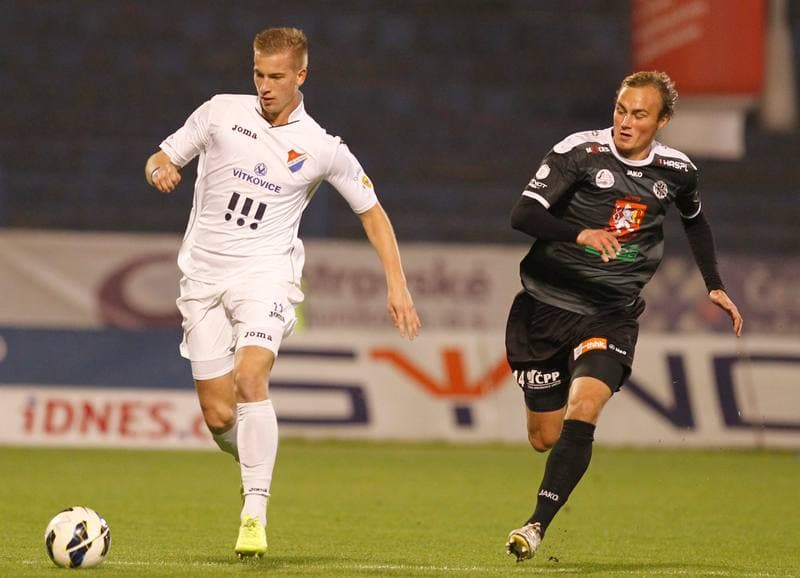 Football. SYNOT LIGA. Banik Ostrava - FC Hradec Kralove. 01.11.2014