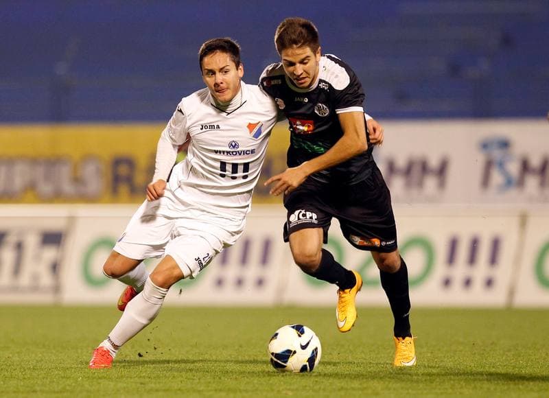 Football. SYNOT LIGA. Banik Ostrava - FC Hradec Kralove. 01.11.2014
