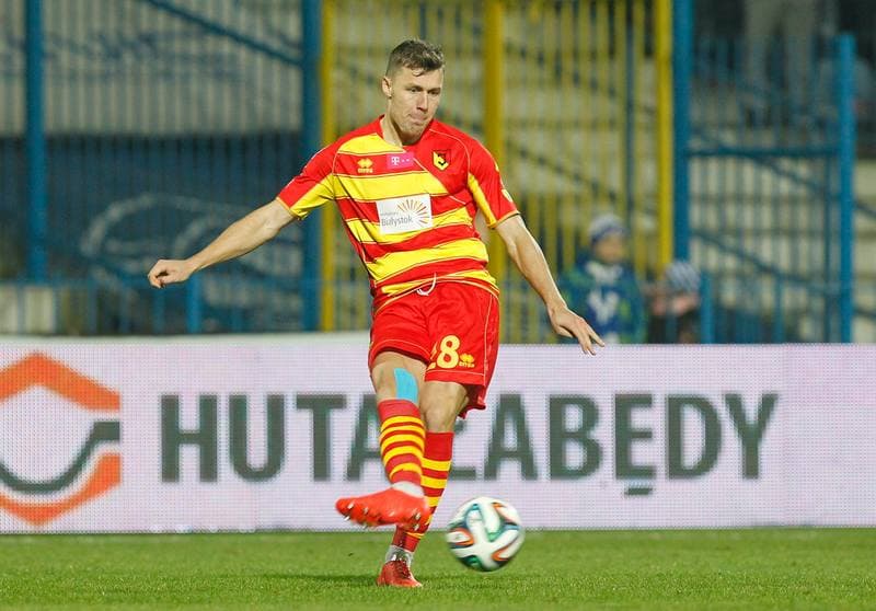 Football. T-Mobile Ekstraklasa. Ruch Chorzow - Jagiellonia Bialystok. 09.11.2014