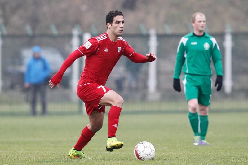 Football. III Liga Opolsko Slaska. Grunwald Ruda Slaska - Piast II Gliwice. 15.11.2014