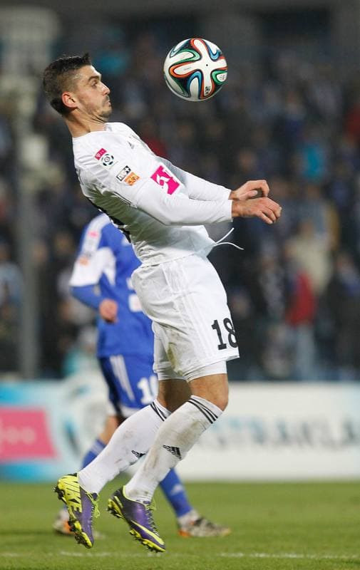 Football. T-Mobile Ekstraklasa. Ruch Chorzow - Slask Wroclaw. 21.11.2014