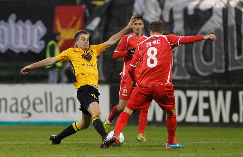 Football. I Liga. Widzew Lodz - GKS Katowice. 22.11.2014