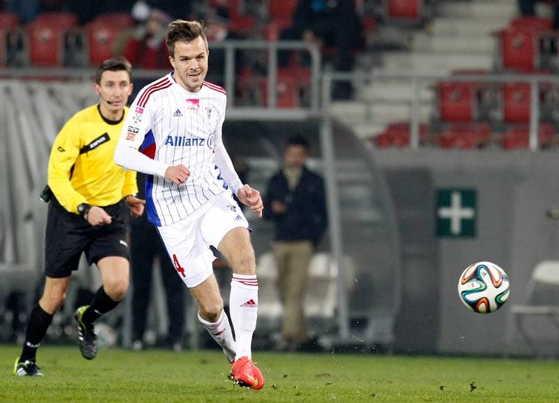 Football. T-Mobile Ekstraklasa. Cracovia Krakow - Gornik Zabrze. 24.11.2014