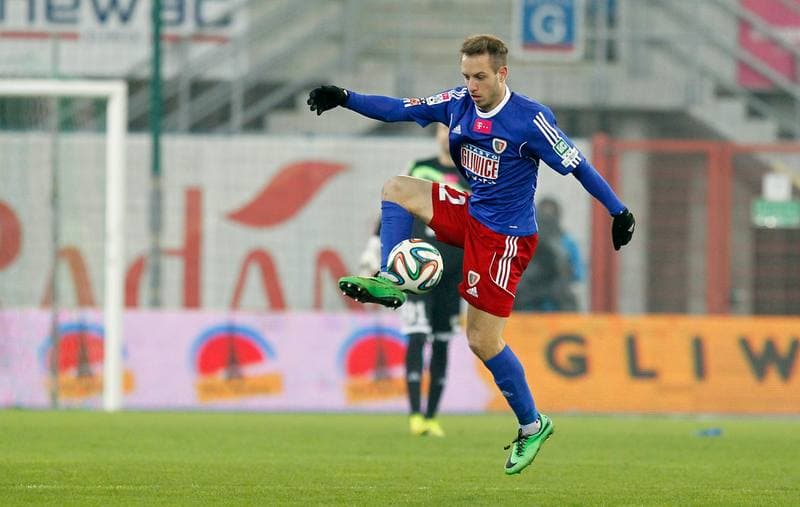 Football. T-Mobile Ekstraklasa. Piast Gliwice - Wisla Krakow. 28.11.2014