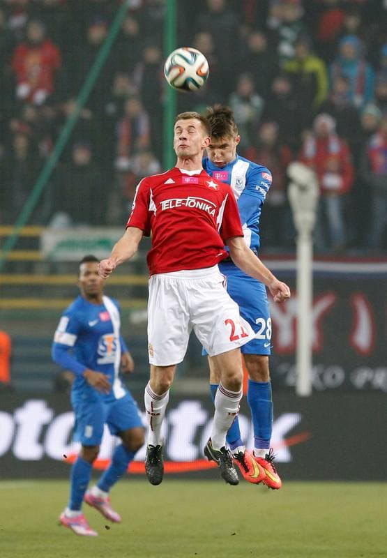 Football. T-Mobile Ekstraklasa. Wisla Krakow - Lech Poznan. 07.12.2014