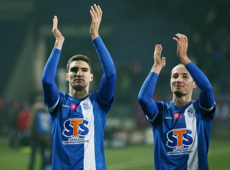 Football. T-Mobile Ekstraklasa. Wisla Krakow - Lech Poznan. 07.12.2014