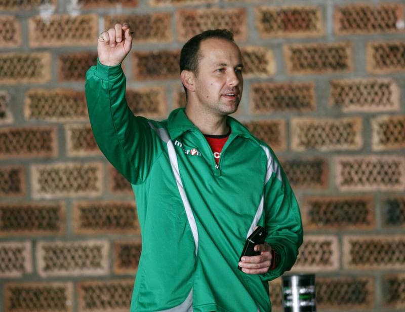 Football. GKS Katowice. Training. 07.08.2014